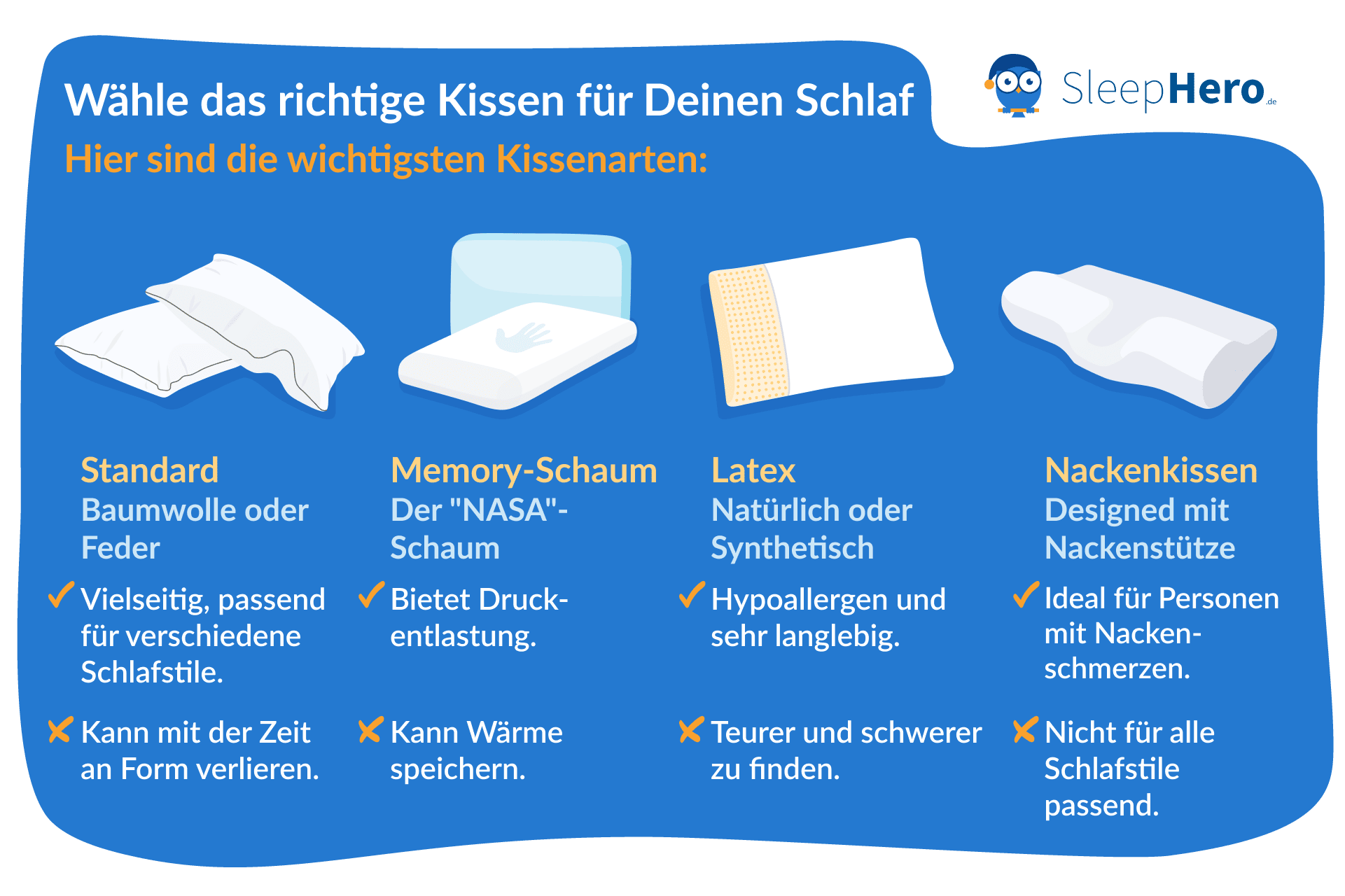 bestes Kopfkissen, Kissen 45x45, Kissen 60x60